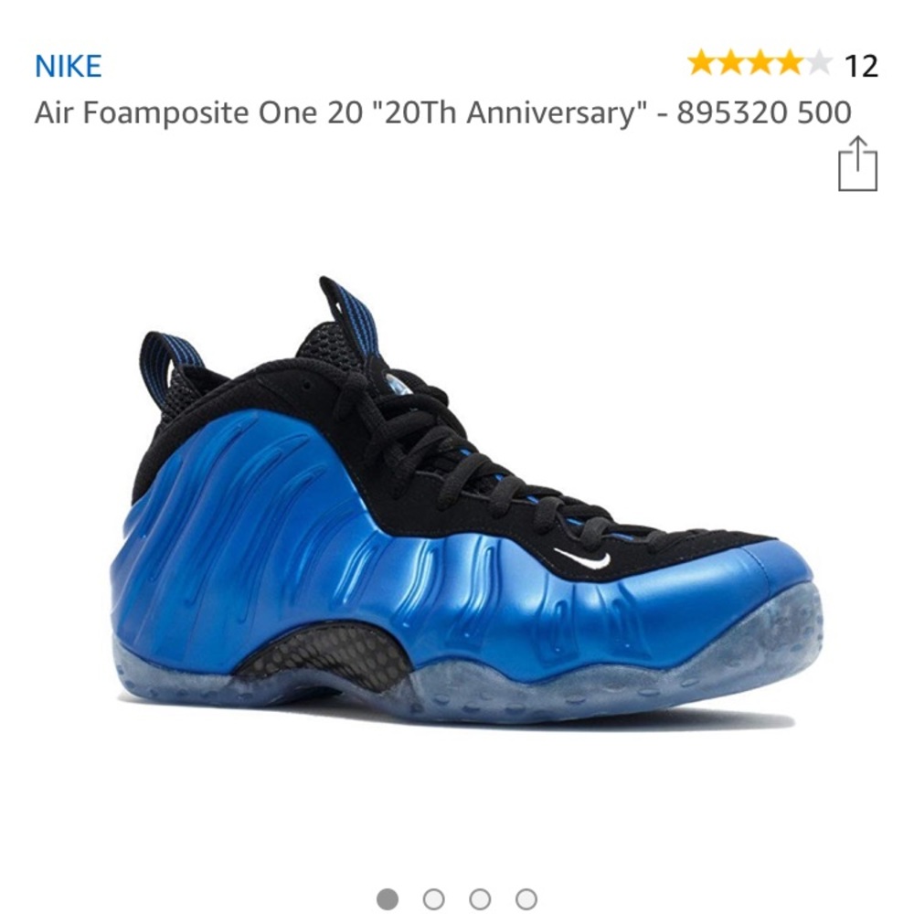 Limited Edition NIKE Air Foamposite ONE 20th Anniv